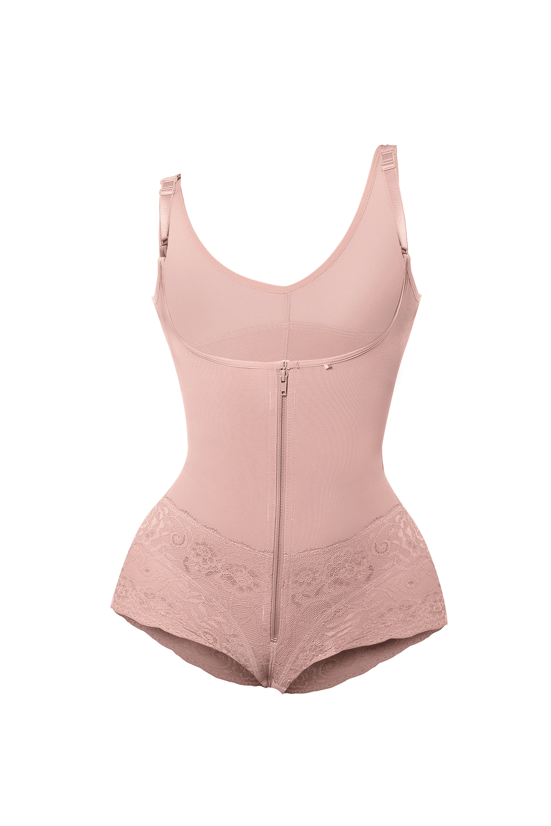 Faja Ariana tipo body con Cierre central Cocoa