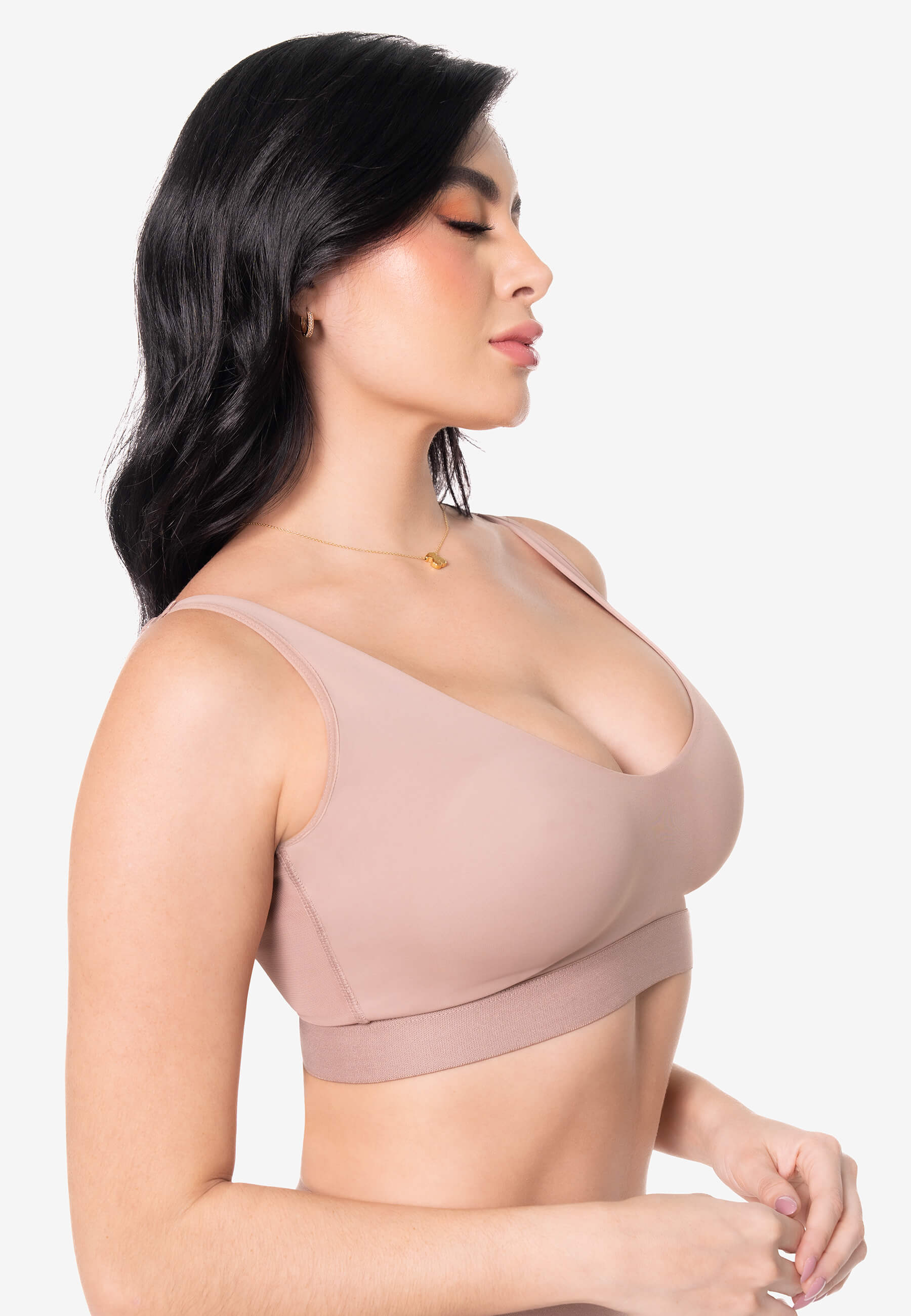 Brasier Emilia tipo top Cocoa