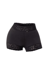 Short Alessia extracorto con realce Negro