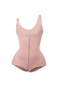 Faja Ariana tipo body con Cierre central Cocoa