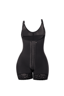 Faja Elena cachetera con broche Negro