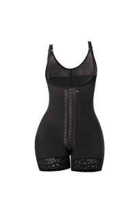 Faja Elena cachetera con broche Negro