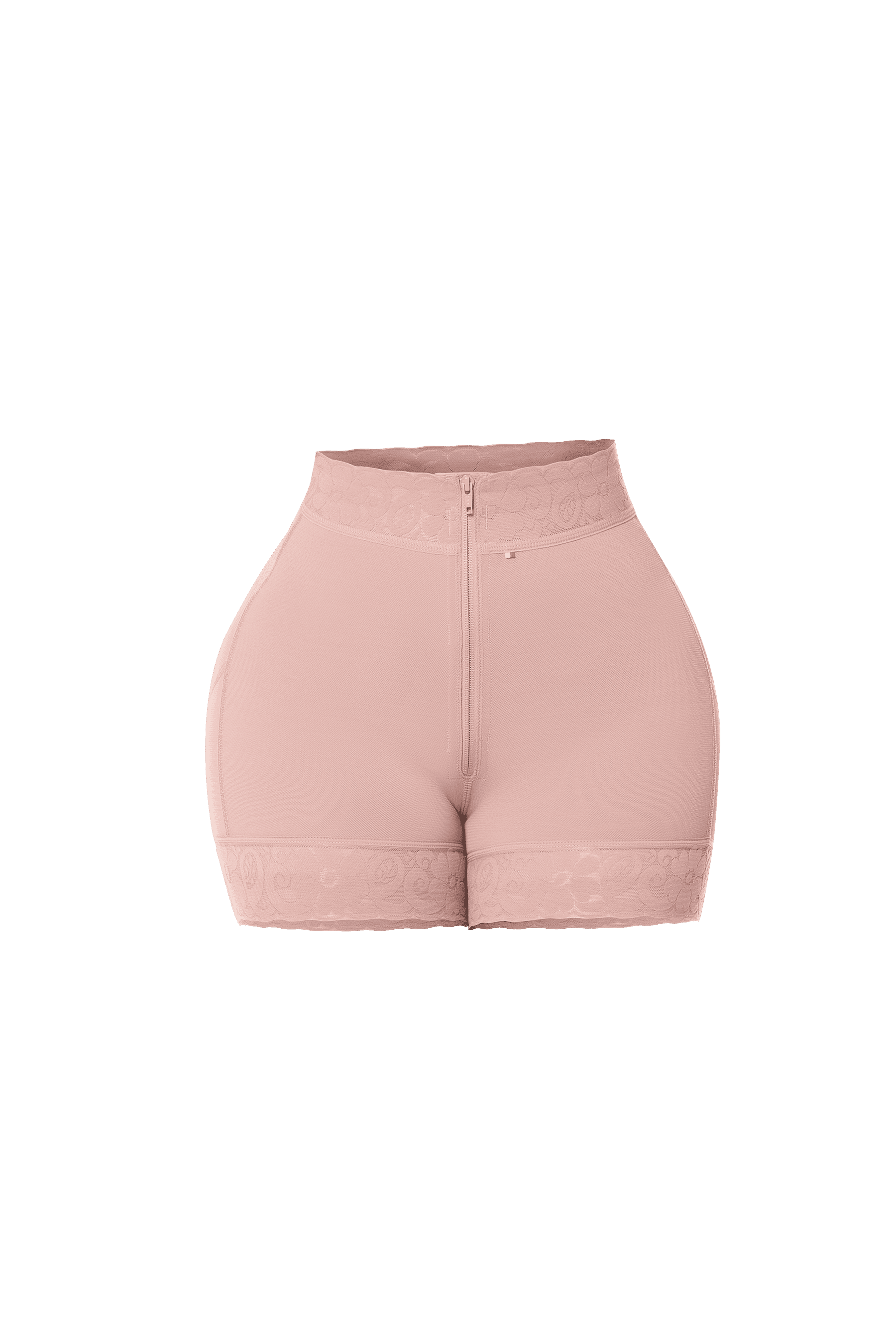 Short Emma cachetero costillero con realce Cocoa