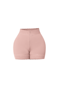 Short Emma cachetero costillero con realce Cocoa