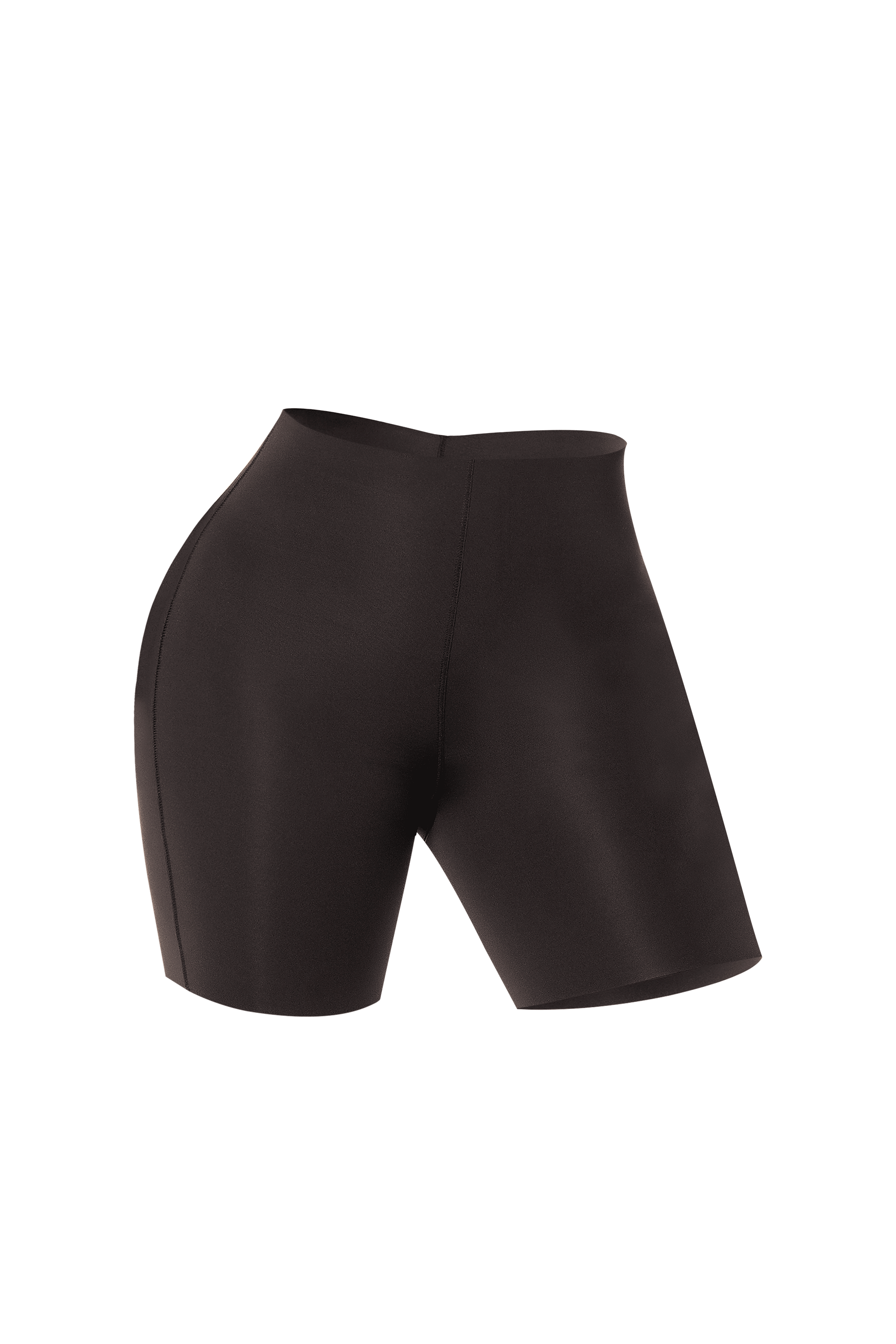 Short Julia invisible a la cintura media pierna Negro