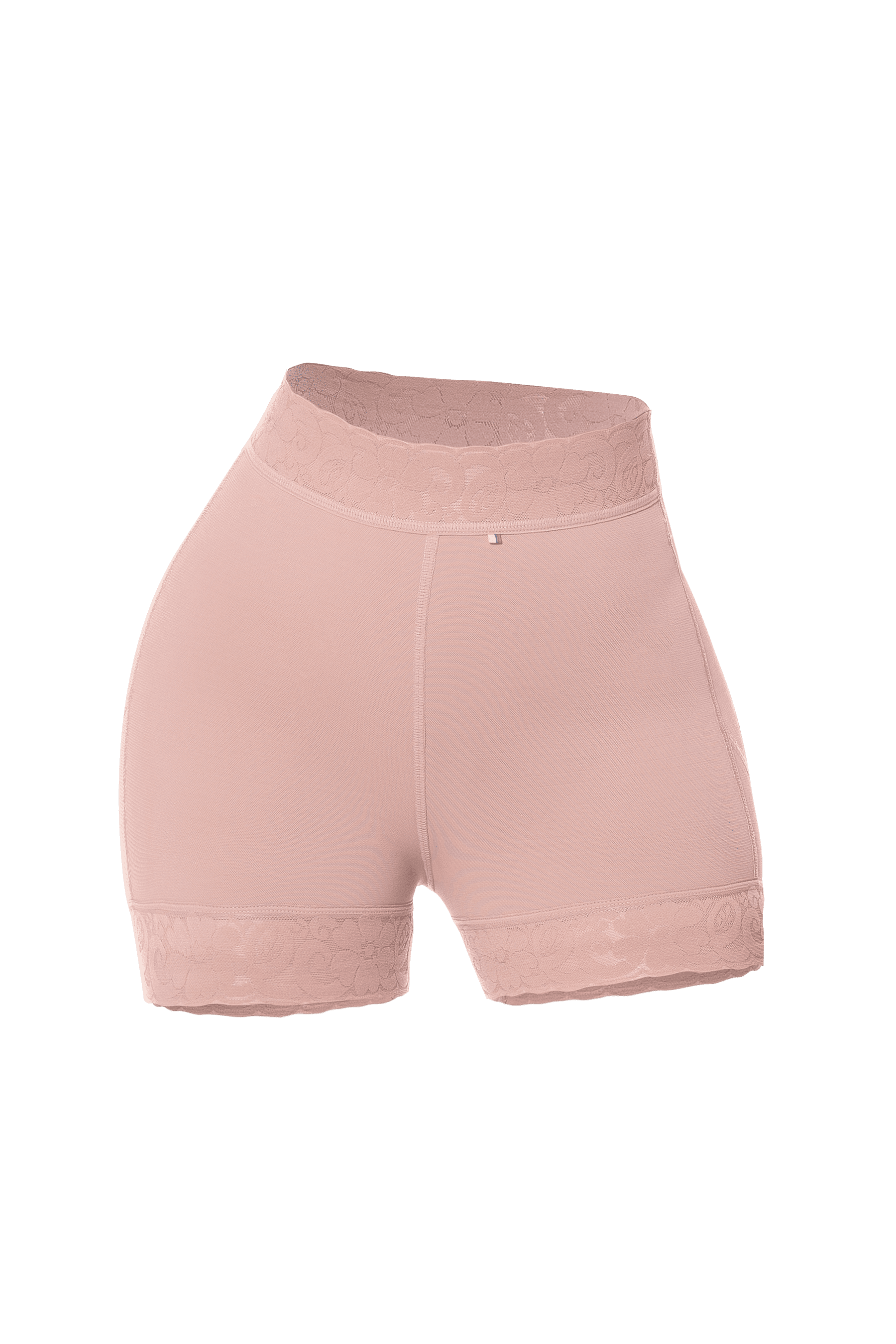 Short Vera cachetero costillero con realce Cocoa