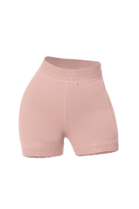 Short Vera cachetero costillero con realce Cocoa